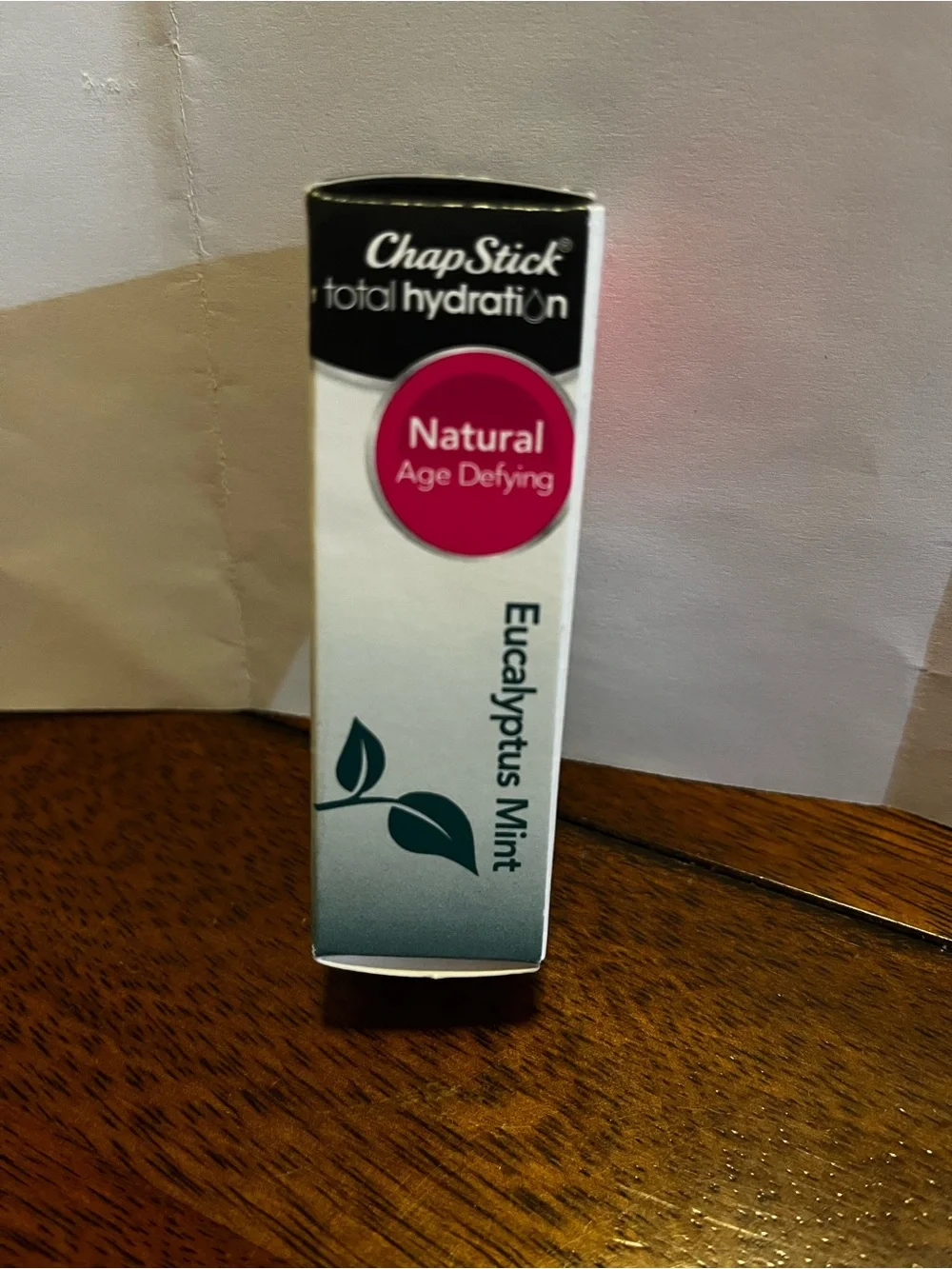 ChapStick Total Hydration Eucalyptus Mint Natural Hydrating Care age defying